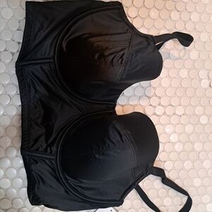 Auden Women's Black Intimate Bra Underwear Molded Cups Underwired XXL